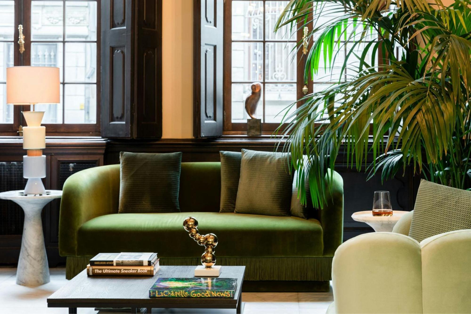 Sapphire House Antwerp, Autograph Collection By Marriott Hotell Exteriör bild The Green Sofa
